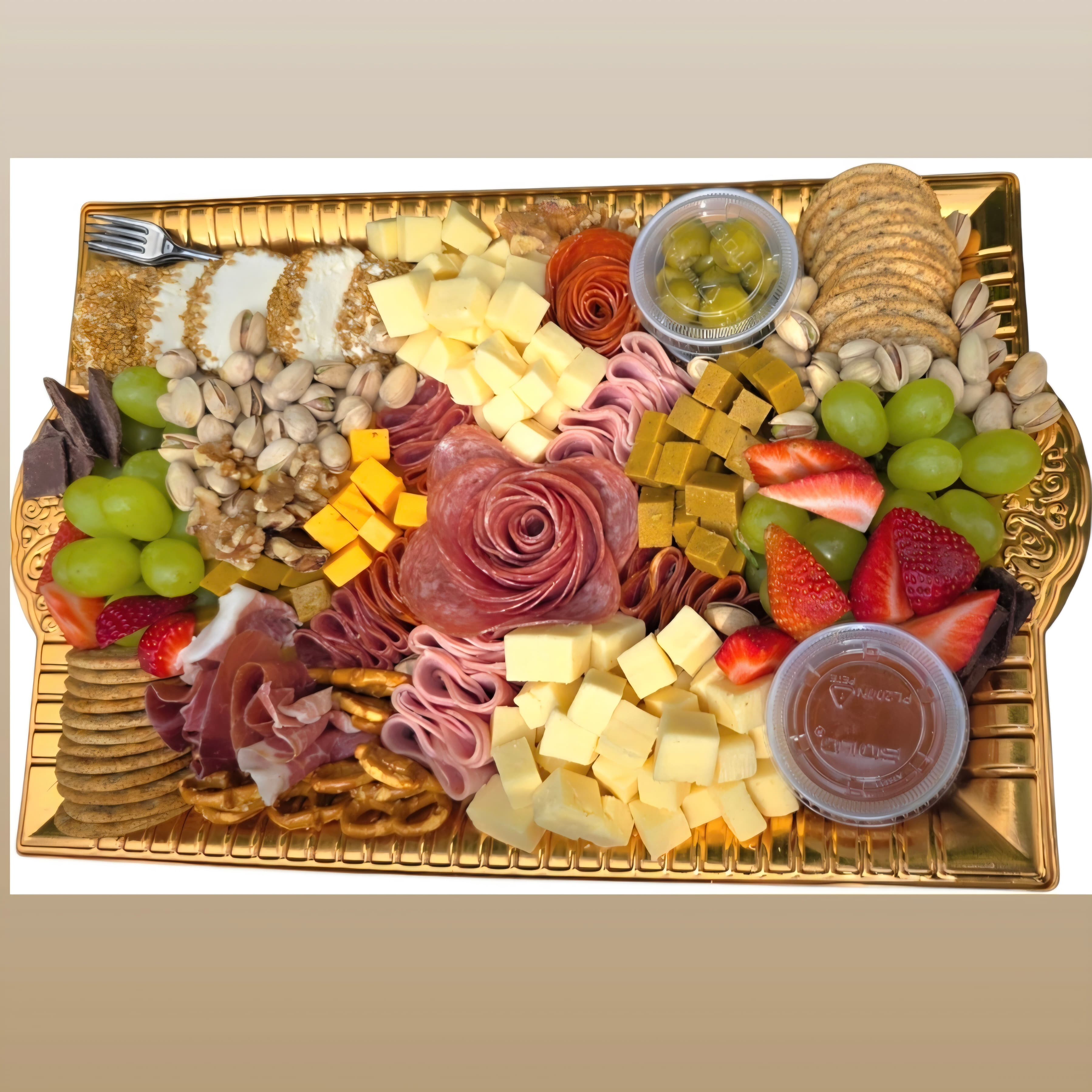 Foto Gourmet de Tabla de Quesos y Charcutería Gigante para 10-13 Personas CDMX en CDMX