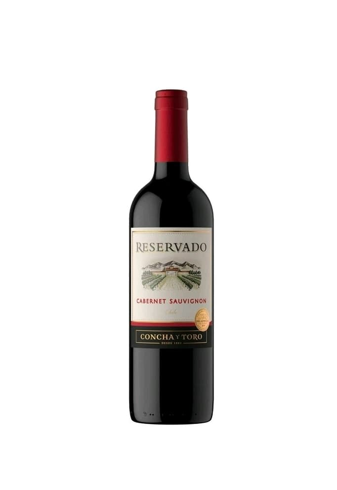 Foto Gourmet de Vino Tinto Reservado Concha y Toro Cabernet Sauvignon 750ml CDMX en CDMX